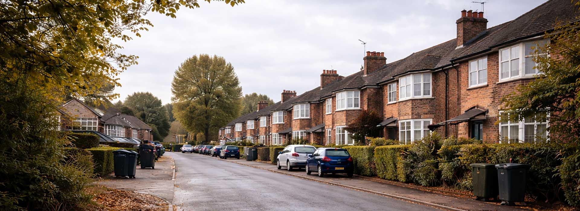 houses in the street